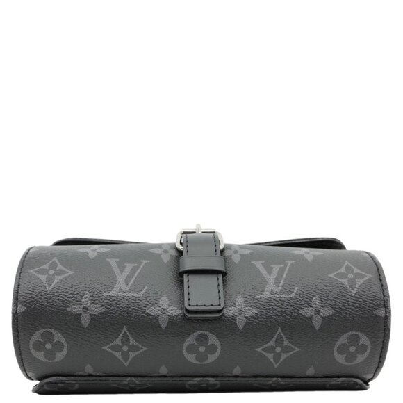 Louis Vuitton  3 Watch Case Monogram Eclipse Pouch Black - Picture 5 of 12